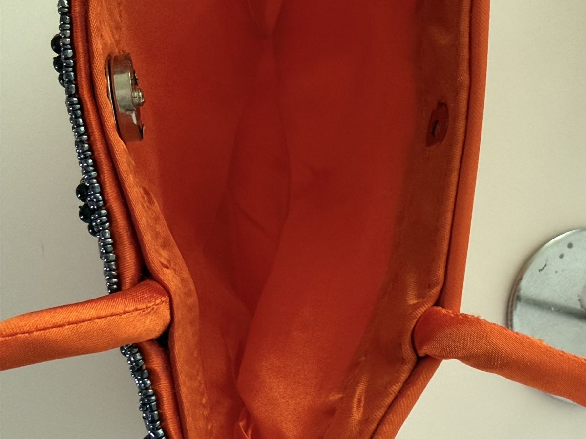 Sacs femmes: Sac à main orange perlé  – D'occasion à Monthey par sen_6ckr 3