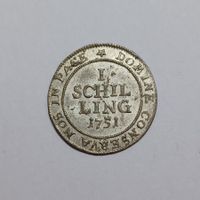 Schilling 1751 Zürich vz