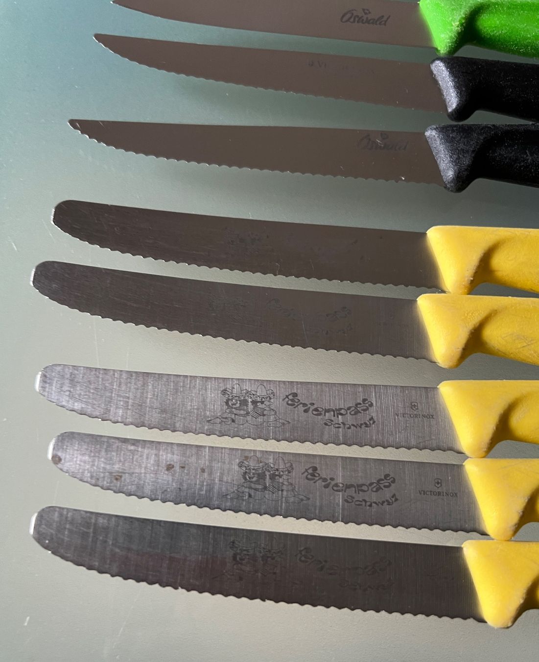 Victorinox Küchenmesser: 16 Victorinox-Küchenmesser – Gebraucht aus Brunnen von Bonitoman 2