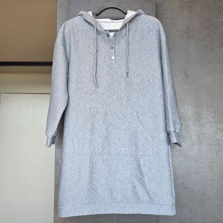🐸 WOHLFÜHL HOODIE KLEID KAPUZENKLEID KAPUZENPULLOVER M