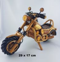 Holz MOTORRAD Deko - Handarbeit - einzigartig - 29x17cm