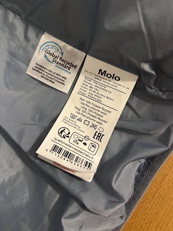 Jacken & Mäntel: Molo Winterjacke Kinder Größe 86 – Gebraucht aus Luzern von Sportstudentin 1