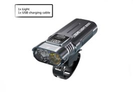 USB-wiederaufladbares 2-LED-Fahrradlicht