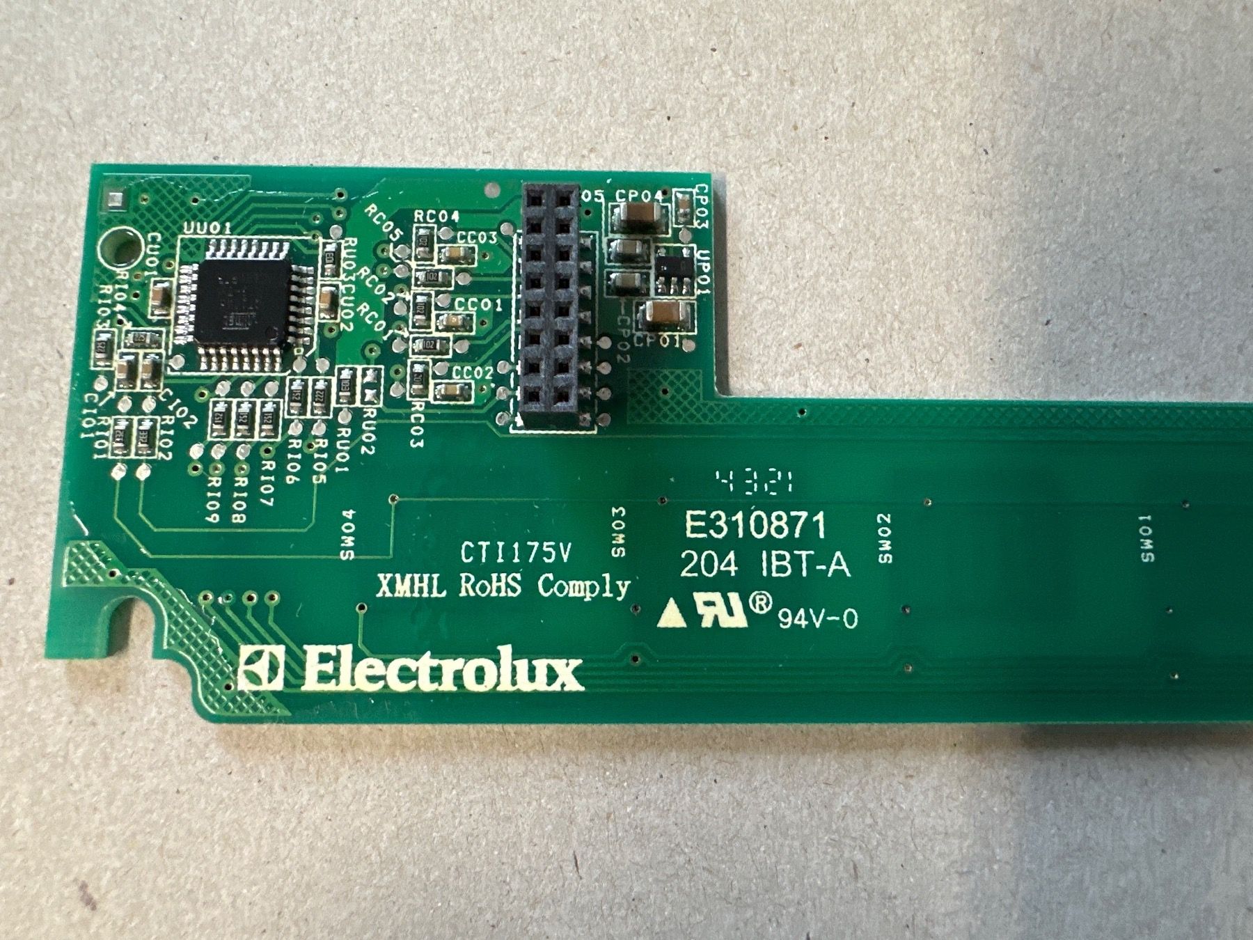 Componenti elettronici: Backofen: elektrolux TOUCH ELEKTRONIK S:  ref. 5617665004 – Nuovo e nell'imballaggio originale da Courlevon venduto da Poleposition