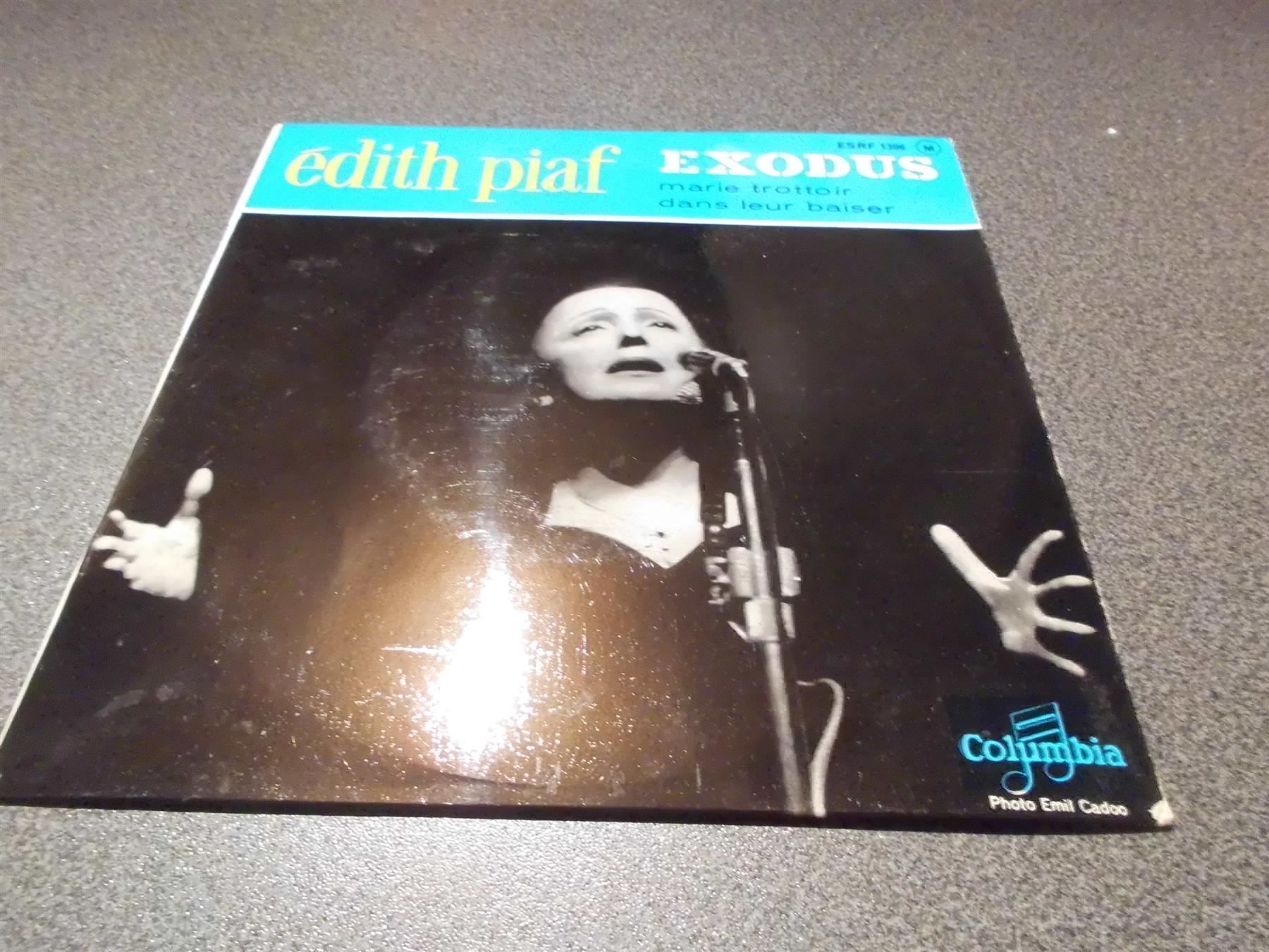 Dischi in vinile: Singel Edith Piaf,  Exodus – Usato da Zürich venduto da abraxas1291