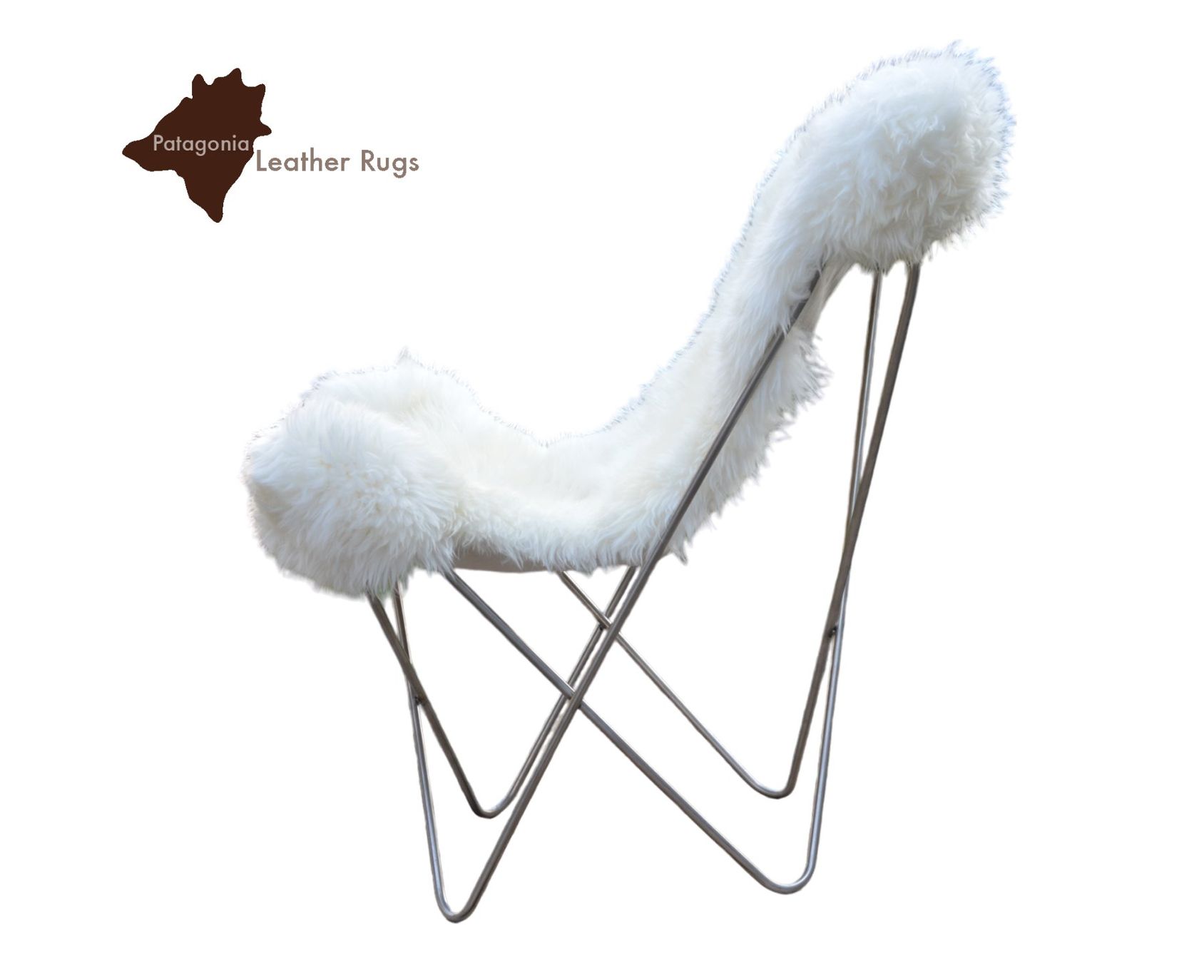 Sedie: Lammfell Stuhl BKF White – Nuovo e nell'imballaggio originale da Arbedo venduto da patagonialeatherrugs 1