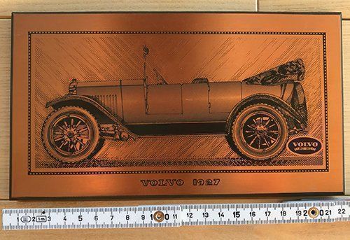Insegne: Volvo 1927 Kupferstich – Usato da Unterramsern venduto da Havana01 1