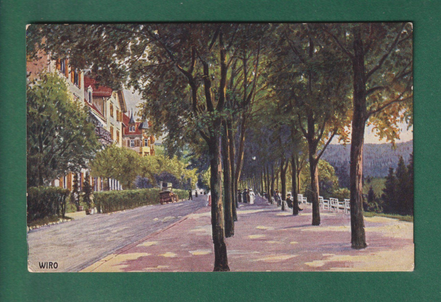 Cartoline postali: FREUDENSTADT - Hotel Waldeck – Usato da Pully venduto da nicecards-shop