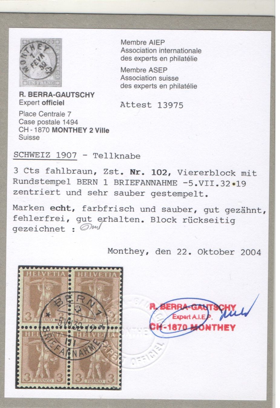 Alle Briefmarken: Lot de timbres – Gebraucht aus Echichens von Topfila 1