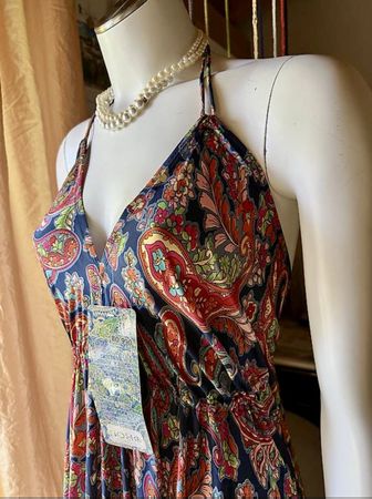 Sommerkleid 100% Seide Gr. 38