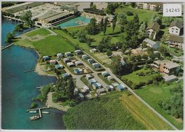Flugaufnahme Camping-Lido Rapperswil