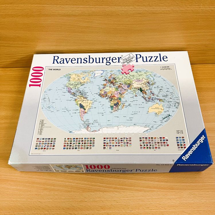 Ravensburger Puzzles: Ravensburger Puzzle 1000 Teile - Weltkarte – D'occasion à Amlikon-Bissegg par allerlei-versand