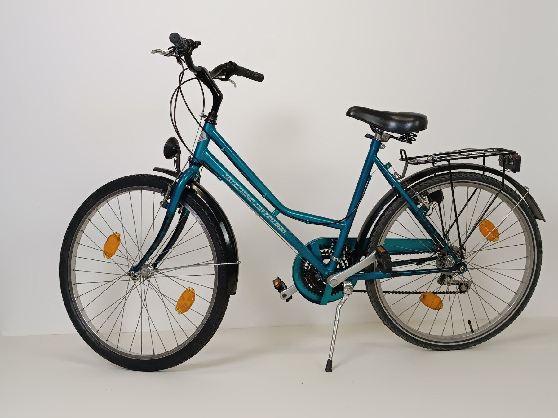 Velos: BOSS BIKES, Damenvelo, Türkis-Metallic – Gebraucht aus Suhr von  1