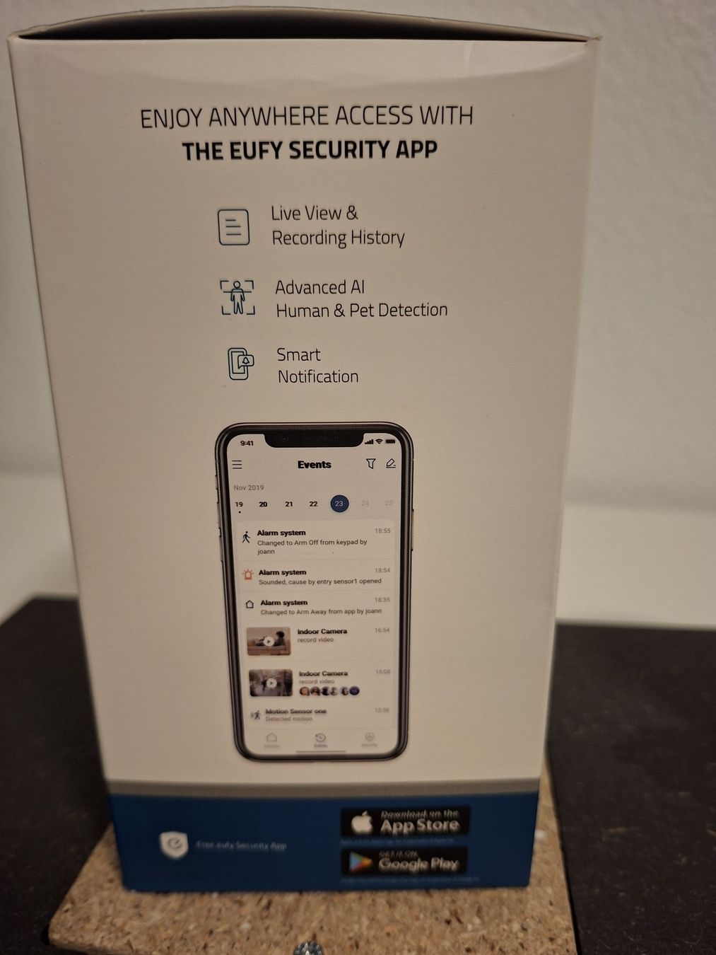 Videocamere: eufy Caméra intérieur de sécurité 2K – Usato da Léchelles venduto da gui1528 3