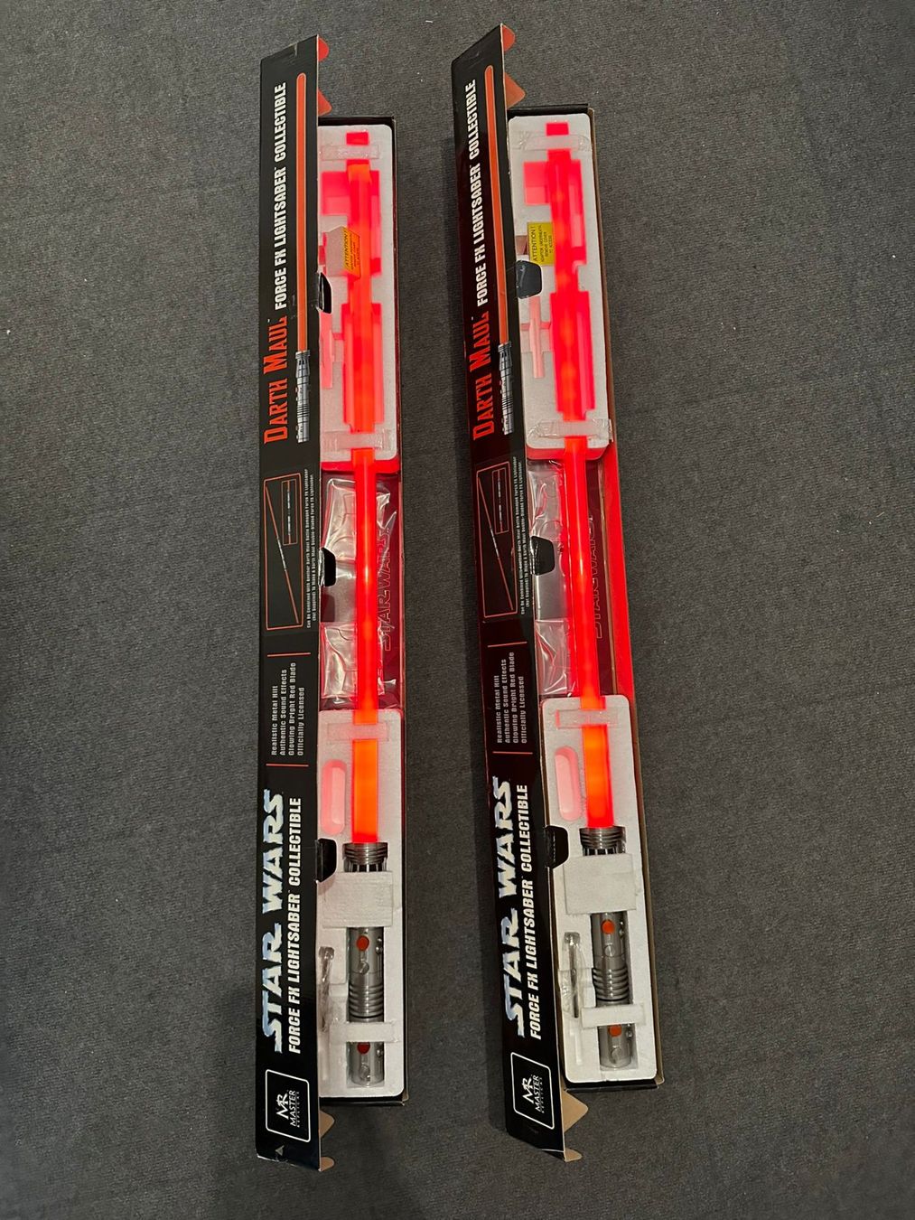 Altro per Film & Serie: 2x Darth Maul Force FX Light Saber 2006 Master Replicas – Nuovo (secondo la descrizione) da Reinach BL venduto da BachoferRaeumungen 5
