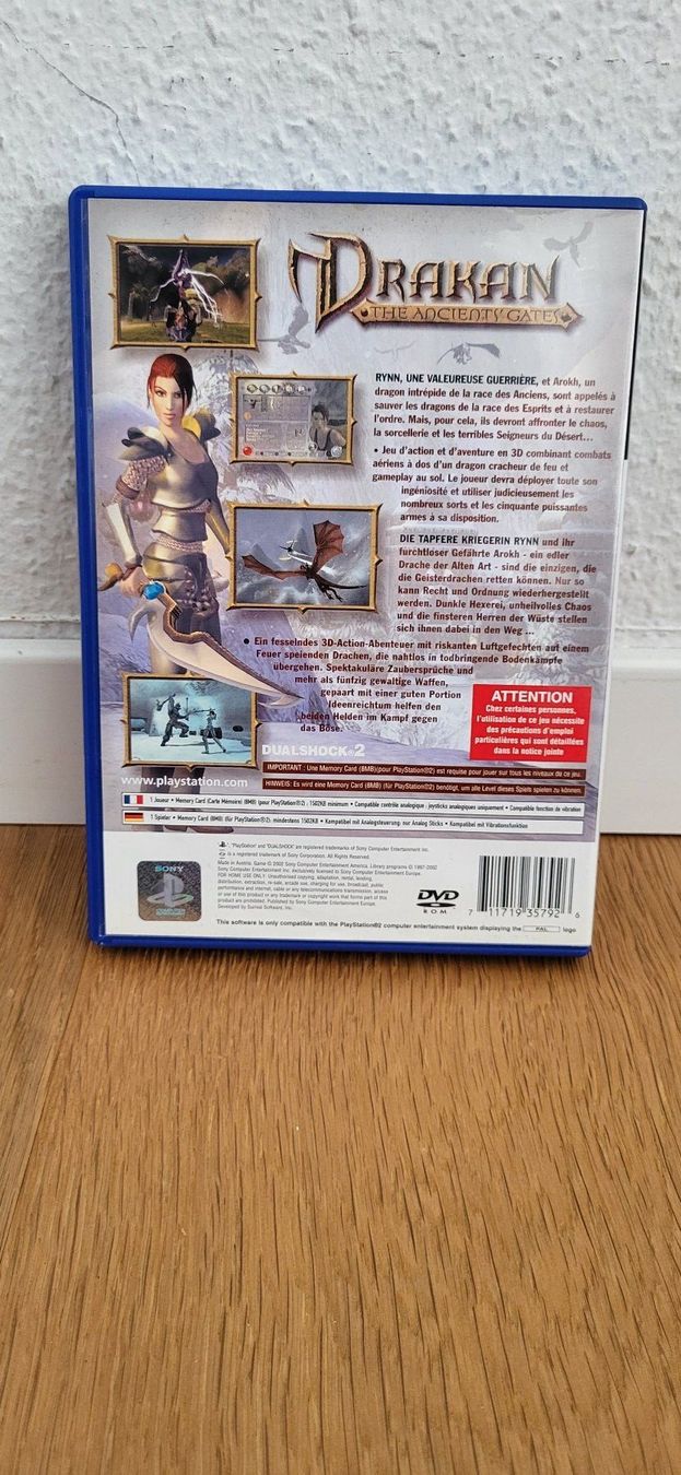 Sony Giochi: PS 2 - Drakan The Ancient Gate – Usato da Münsingen venduto da DigitaleSpielecke 1