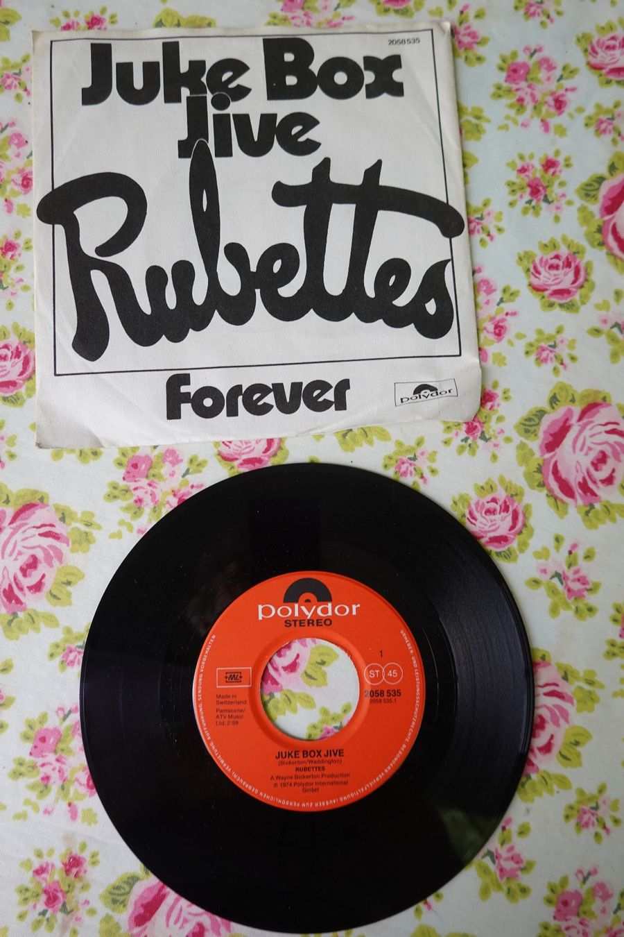 Schallplatten: Juke Box Jive Rubettes Forever -Single Schallplatte Vinyl – Gebraucht aus Jona von JOberg_25 1