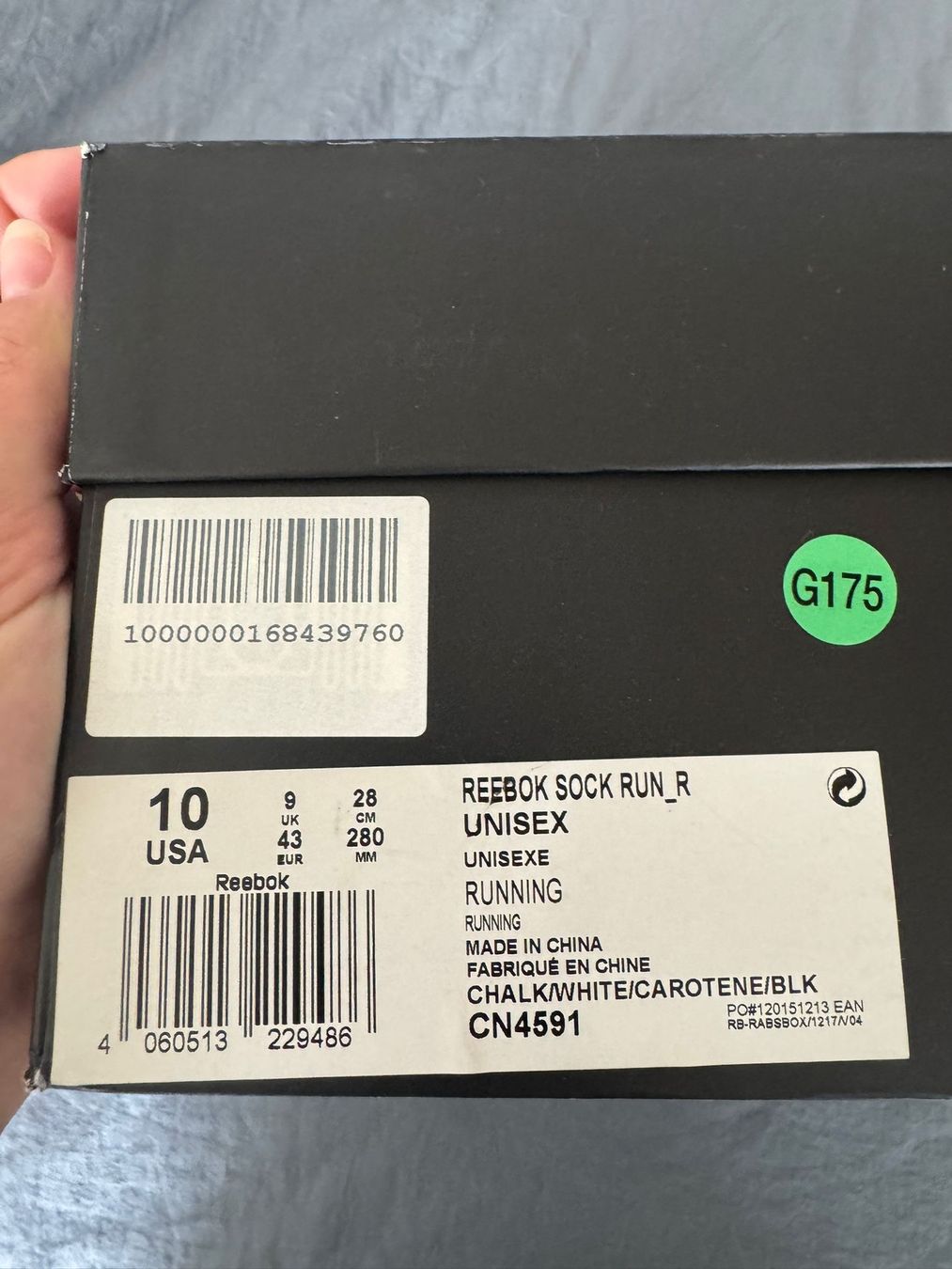 Reebok Herrenschuhe: Reebok Sock Runner Gr.43 Neu! – Neu und originalverpackt aus Laufen von Happi121 5