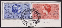 Pro Juventute SBK-Nr. 83I und 84I (Paar aus Block 1937)