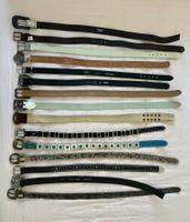 15 spezielle Vintage-Gürtel aus Leder