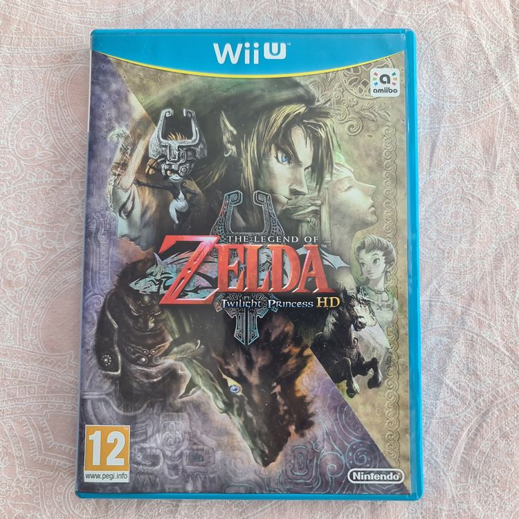 Legend Of Zelda Twilight Princess HD Limited Edition Wii U - Boîte Vide + Amiibo - Bon état