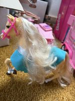 Barbie Pferde Set mit Zubehör gebraucht im guten Zustand