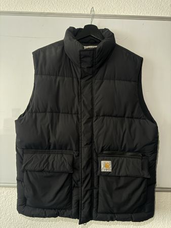 Carhartt WIP Milton Vest Schwarz Gr. L