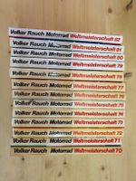 Volker Rauch Motorrad Weltmeisterschaft 1970–1982 Komplett