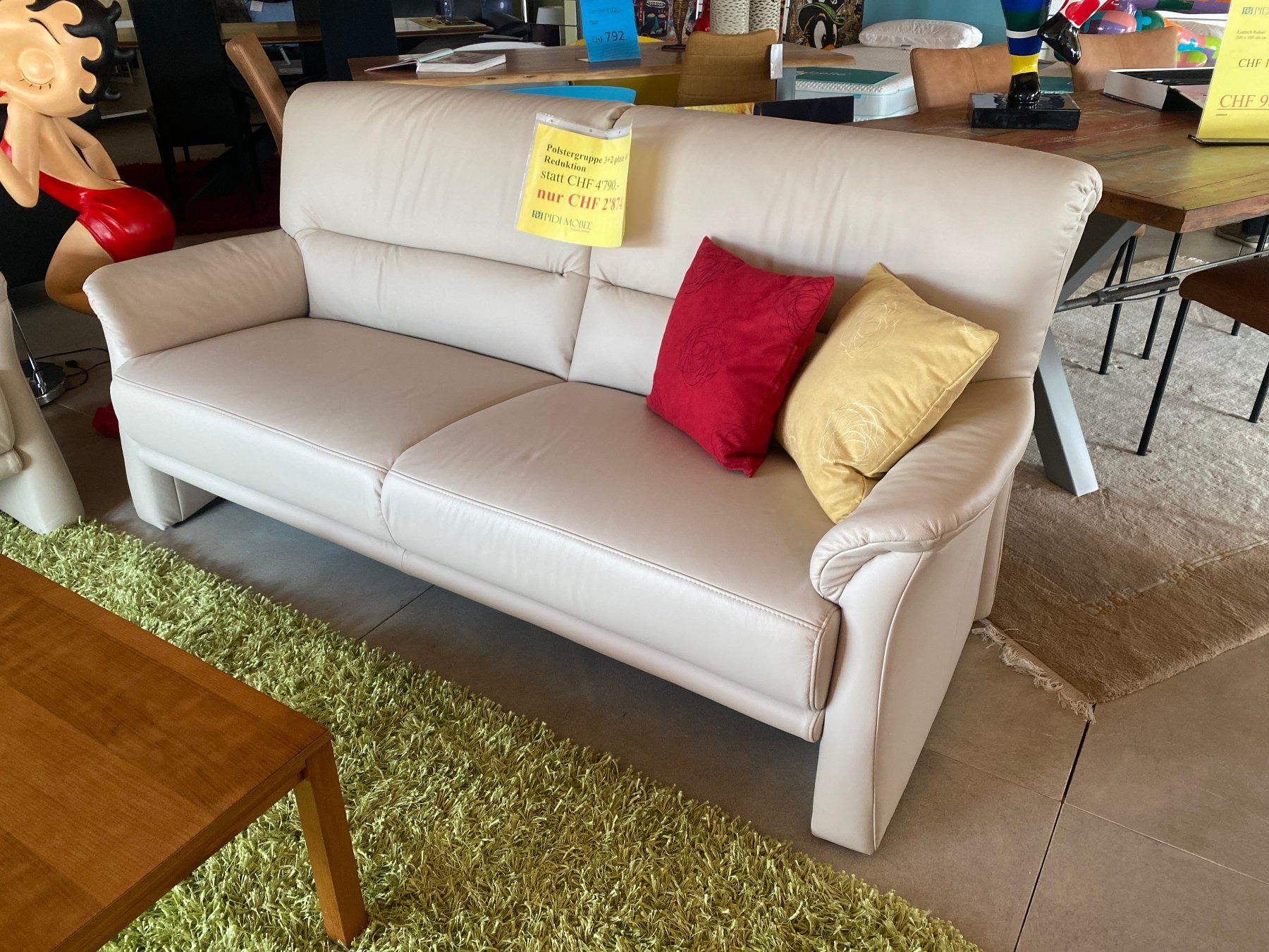 Sofas: Sofa in Echtelder - NEU – Neu (gemäss Beschreibung) aus Ettingen von inf_vhc7