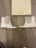 Rossano Visconti Stiefeletten, weiss, Gr. 37, Top Zustand!