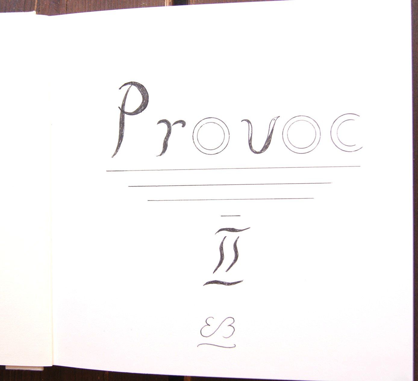 Dipinti: Zeichenbuch: Provoc II – Usato da Fribourg venduto da erw_68dx 1