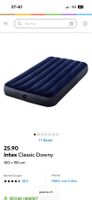 Intex Luftpumpe und Matratze