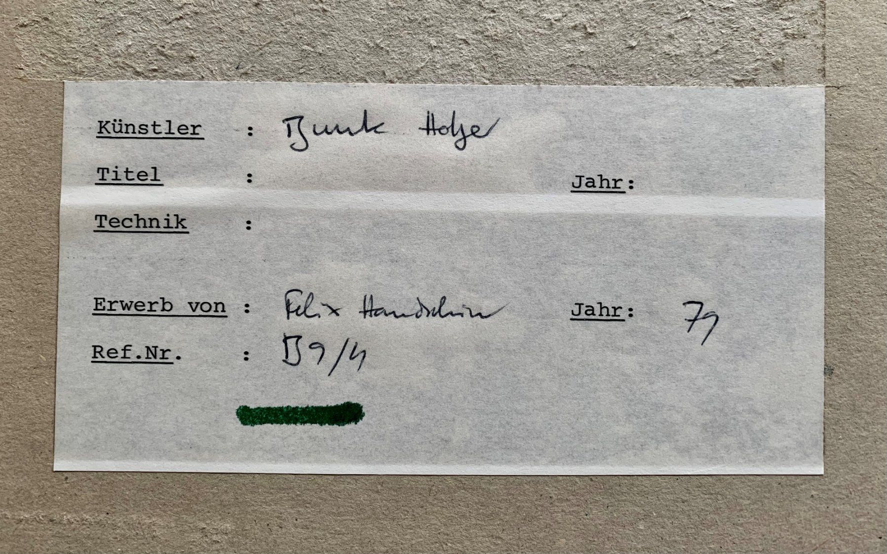 Tableaux: Holger Bunk, Originalzeichnung – D'occasion à Regensdorf par JoergR 5