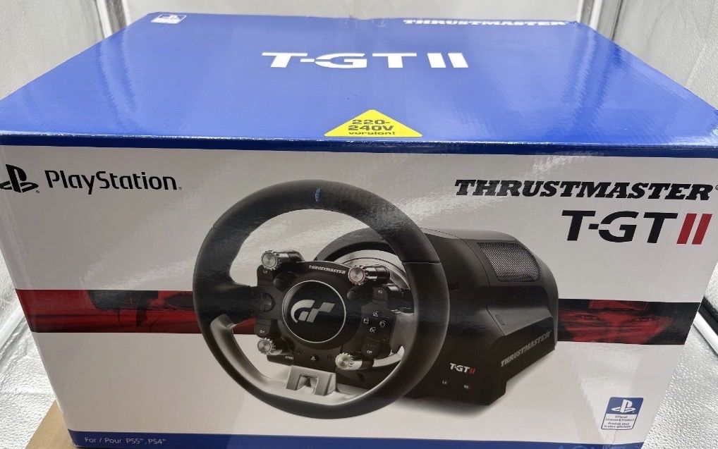 Thrustmaster Controller: THRUSTMASTER T-GT II Racing Wheel Lenkrad & Pedale – Usato da Bern venduto da -GM_88- 6
