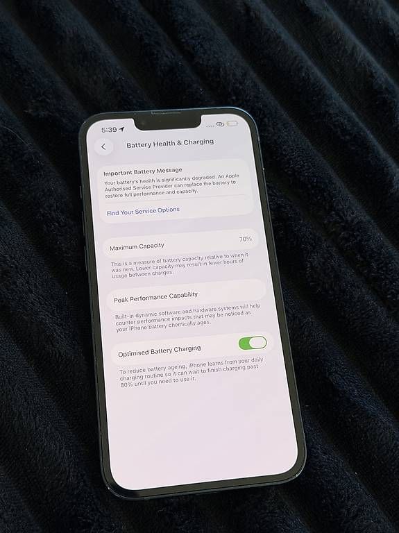 Apple Handys / Smartphones: iPhone 13, 128 GB, Midnight – Gebraucht aus Brugg AG von nad_zl7l 1