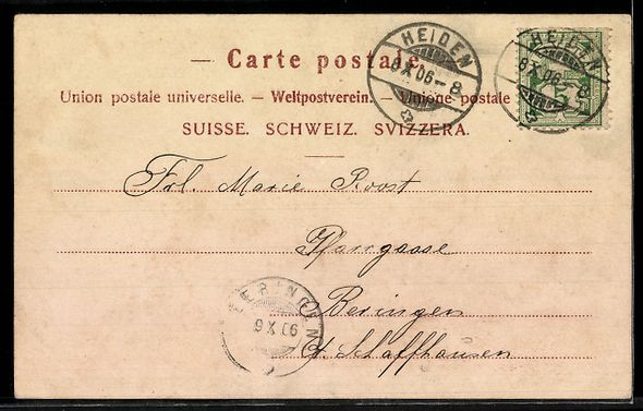 Cartes postales: AK Heiden, Kurssaal mit Terrasse – D'occasion à Berlin par bartko-reher 1