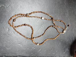 collier perles baroques et argent