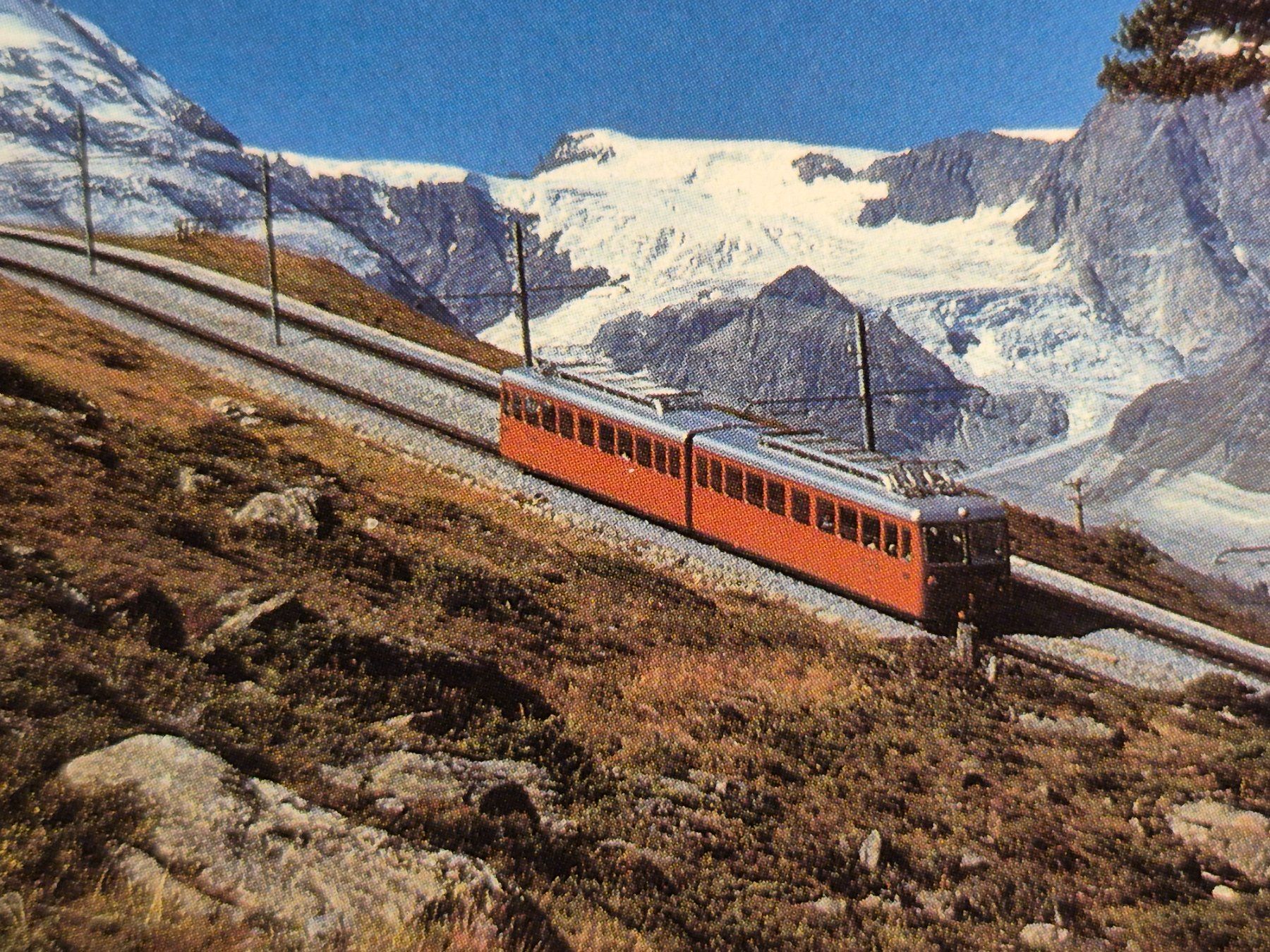 Ansichtskarten: Gornergratbahn in Zermatt – Neu (gemäss Beschreibung) aus St-Léonard von thipif 1