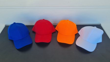 4* Caps / Kappe / Herren / Blau, Rot, Orange, Weiss / Neu!!