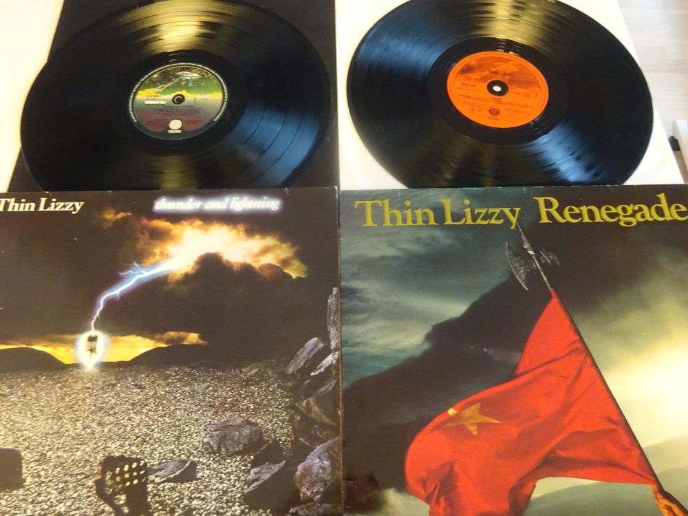 ***THIN LIZZY*** 2 LP's RENEGADE / THUNDERS And LIGHTNING | Kaufen Auf ...