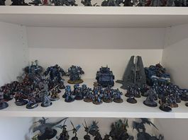 Space Marine Ultramarine Sammlung
