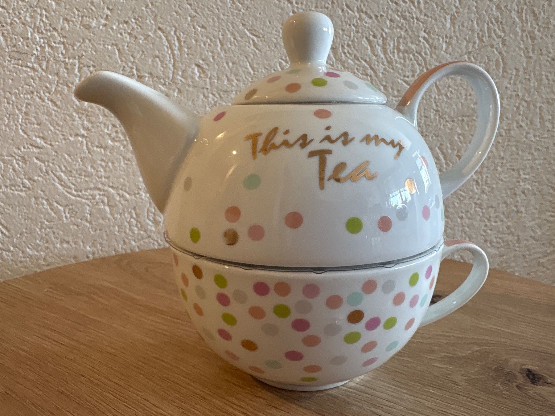 Teekannen: Teekanne mit Tasse – Gebraucht aus Aarwangen von kah_79t5