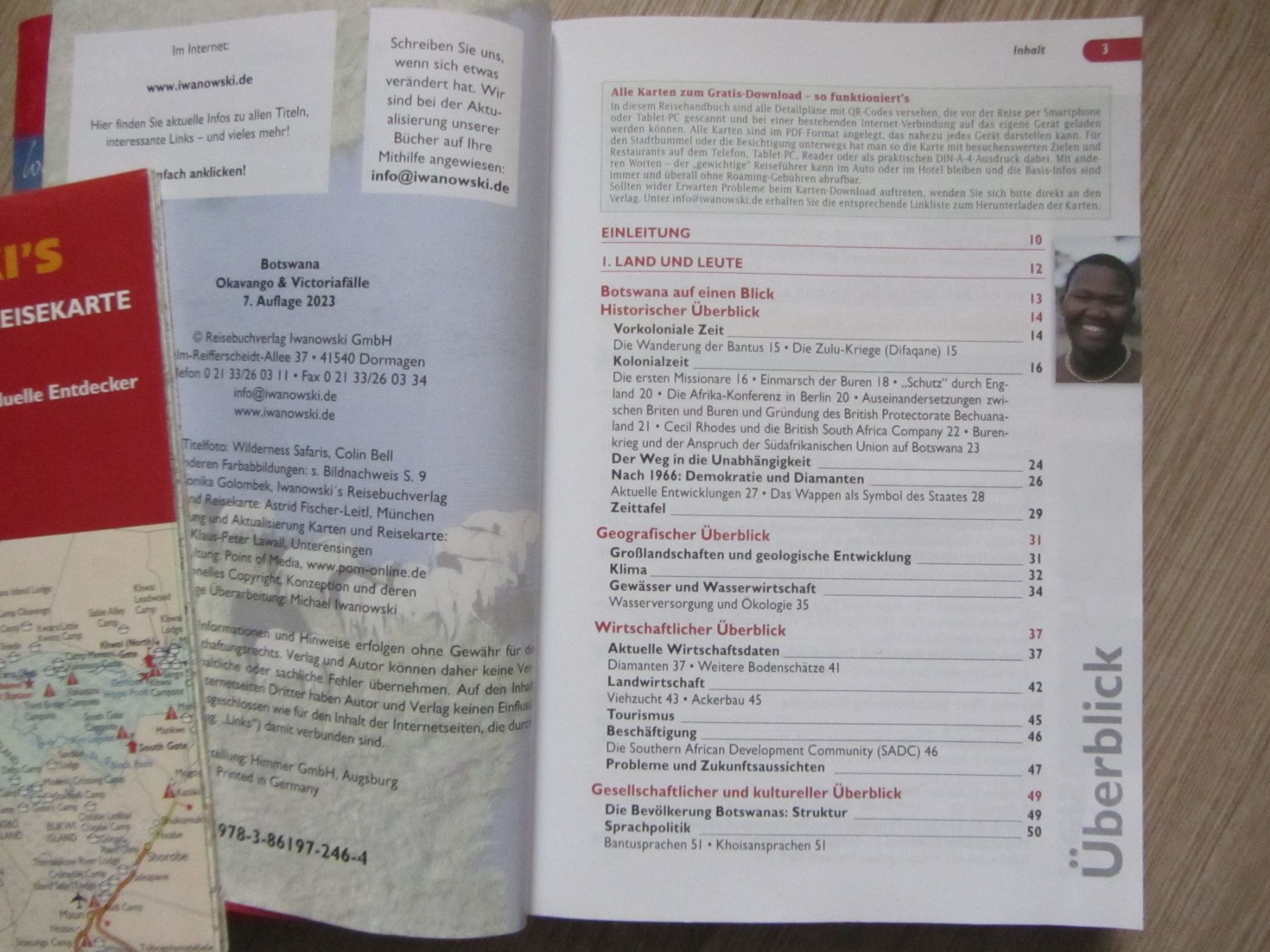 Bücher: IWANOWSKI Reiseführer Botswana - Okavango + Victoriafälle – Neu (gemäss Beschreibung) aus Malters von moc_z8d9 1