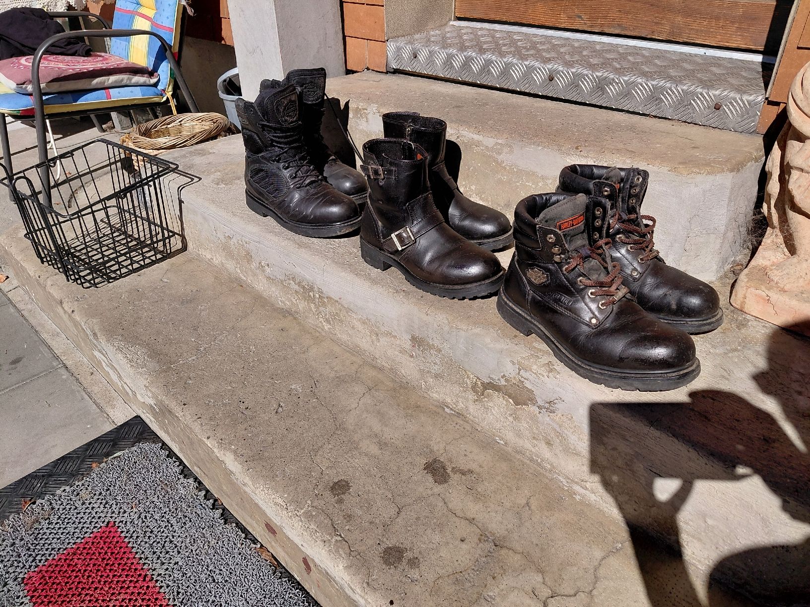 Harley-Davidson Scarpe da uomo: Harley töffstiefel 3 paar – Usato da zuchwil venduto da parson65