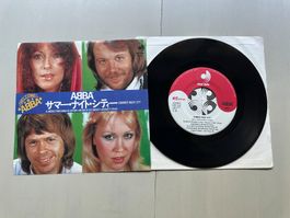 ABBA rare Single Summer night Japan Kult Songtext differnt