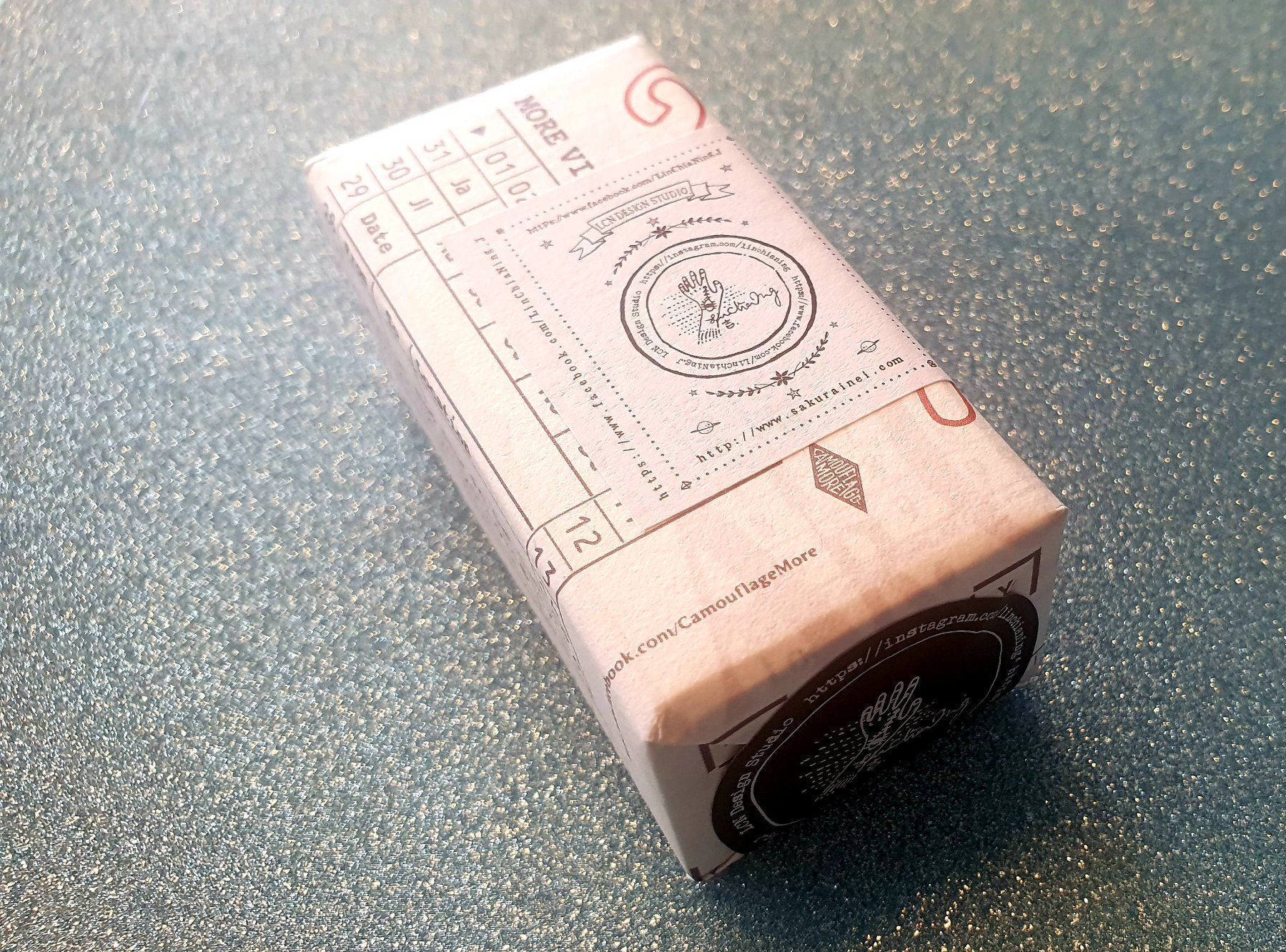 Stempel: 13-teiliges Stempelset "Daily Ticket set B" LCN DesignStudio – Neu und originalverpackt aus Zürich von brifo64 5