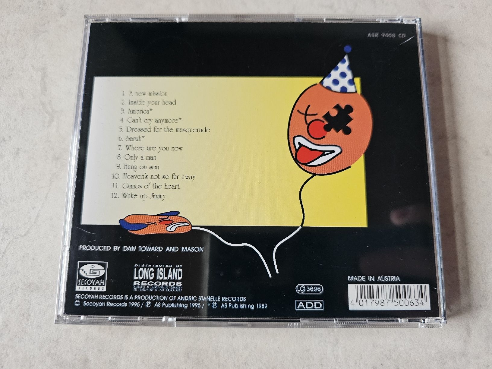 CD: Mason  -  Inside Your Head – Usato da Schneisingen venduto da backstore24 1