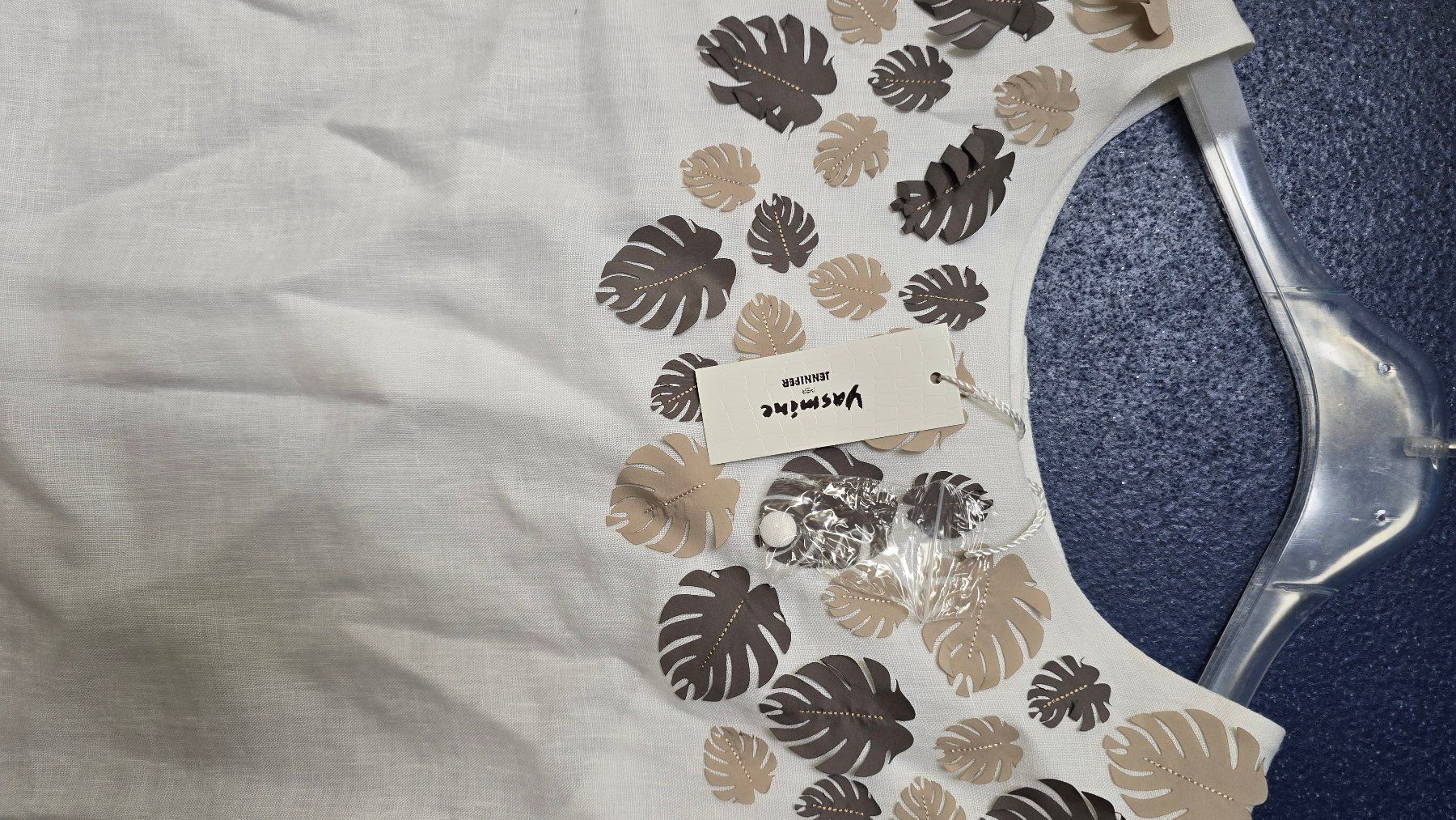 Camicette: Bluse Yasmine neu Leinen Gr. 46 – Nuovo e nell'imballaggio originale da Meggen venduto da Mcgiver_1 3