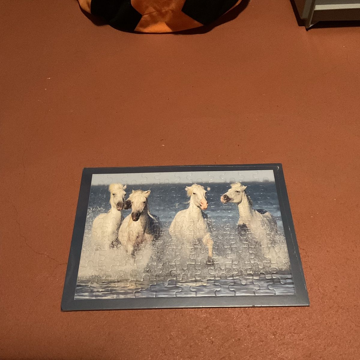Puzzle: Puzzle weisse Pferde am Strand – Nuovo e nell'imballaggio originale da Zufikon venduto da gia_ld5b
