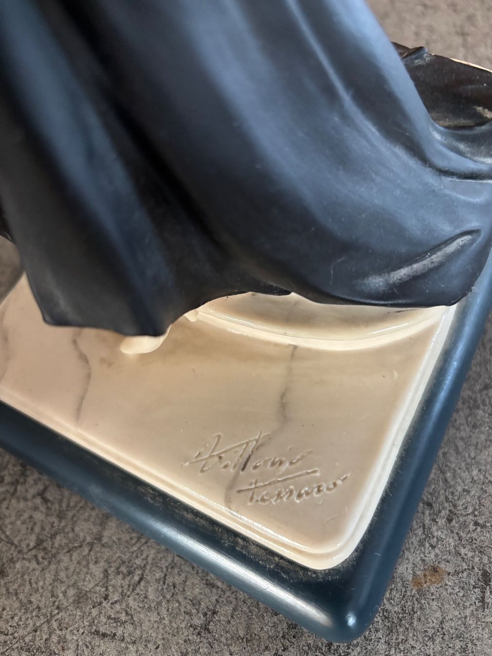 Figuren: Skulptur eines Models Vittorio Tessaro – Neu (gemäss Beschreibung) aus Balsthal von Uroby 5